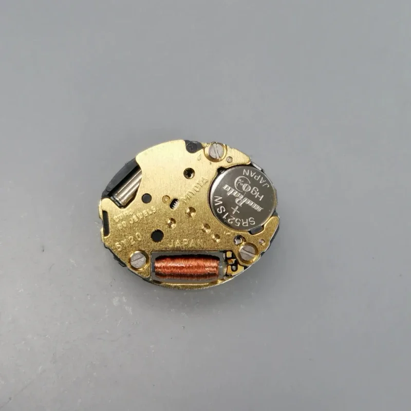 Miyoda Japanese original authentic watch movement 5Y20 two-needle quartz movement gold machine