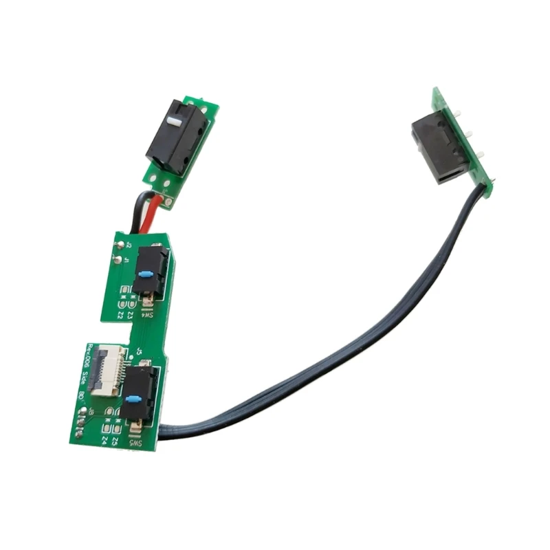 ミッキーマウスマウスマウス,マイクロスイッチ付きボード,PC用,logi-tech g603用,はんだ付けなし