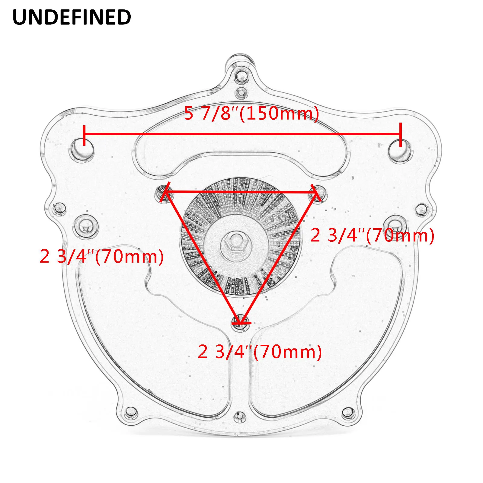 For Harley Touring Trike 2008-2016 Softail Dyna FXDLS 2017 Air Cleaner Intake Filter Air Filters Black Motorcycle Fence Cover