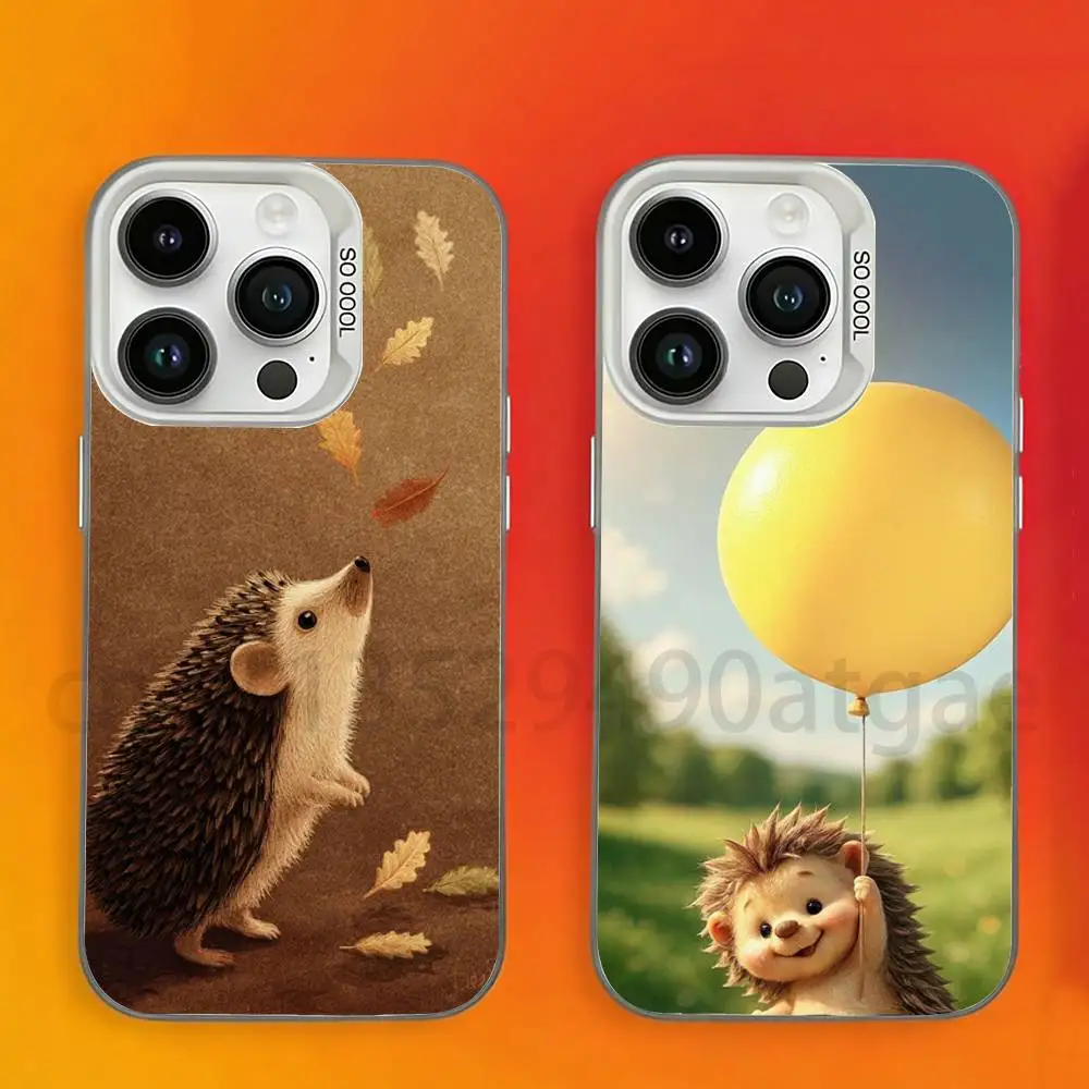 

Bright Hedgehog In The Fog Phone Case For iPhone 17,16,15,14,13,12,11,Pro,Max,Plus,Mini, Anti Fall Matte Hard Bumper
