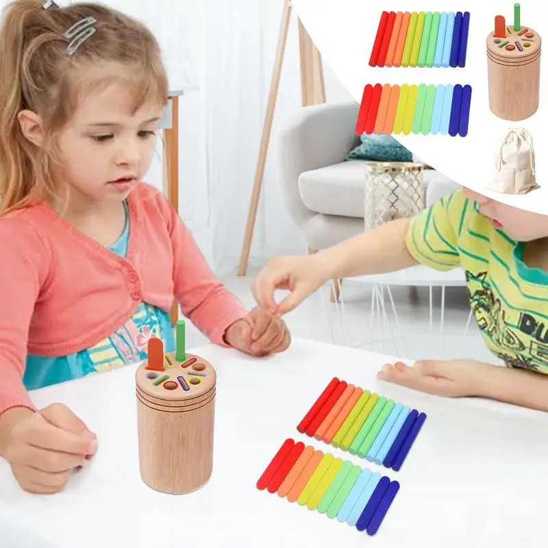 Juguetes de clasificación de formas de Color para niños pequeños, actividades de aprendizaje de Color preescolar, juegos a juego de desarrollo de Motor fino para niñas y niños