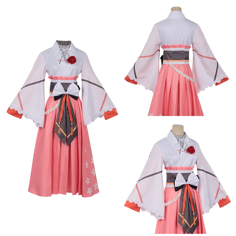 

Костюм для косплея Hinagiku Kayou из аниме Shunkashuutou Daikousha Haru no Mai, наряд для Хэллоуина, карнавальный костюм, наряд для вечеринки, маскарадный костюм для ролевых игр