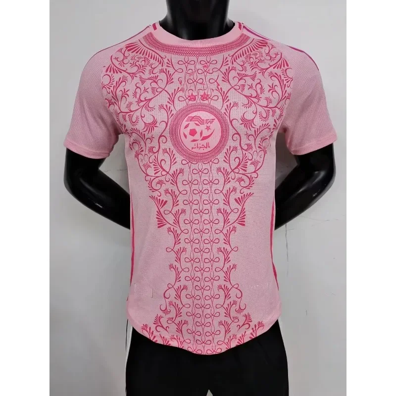 Algerian Special Edition Football Jerseys 3d Printed Fashion T-shirts for Men and Women in Motorcycle Style Short Sleeves