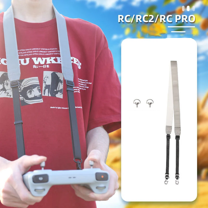 Lanyard-ドローン用制御ストラップ,dji pro 2,mini 4, 3 pro,首用,Dji用ハンギングロープ,ドローン用アクセサリー