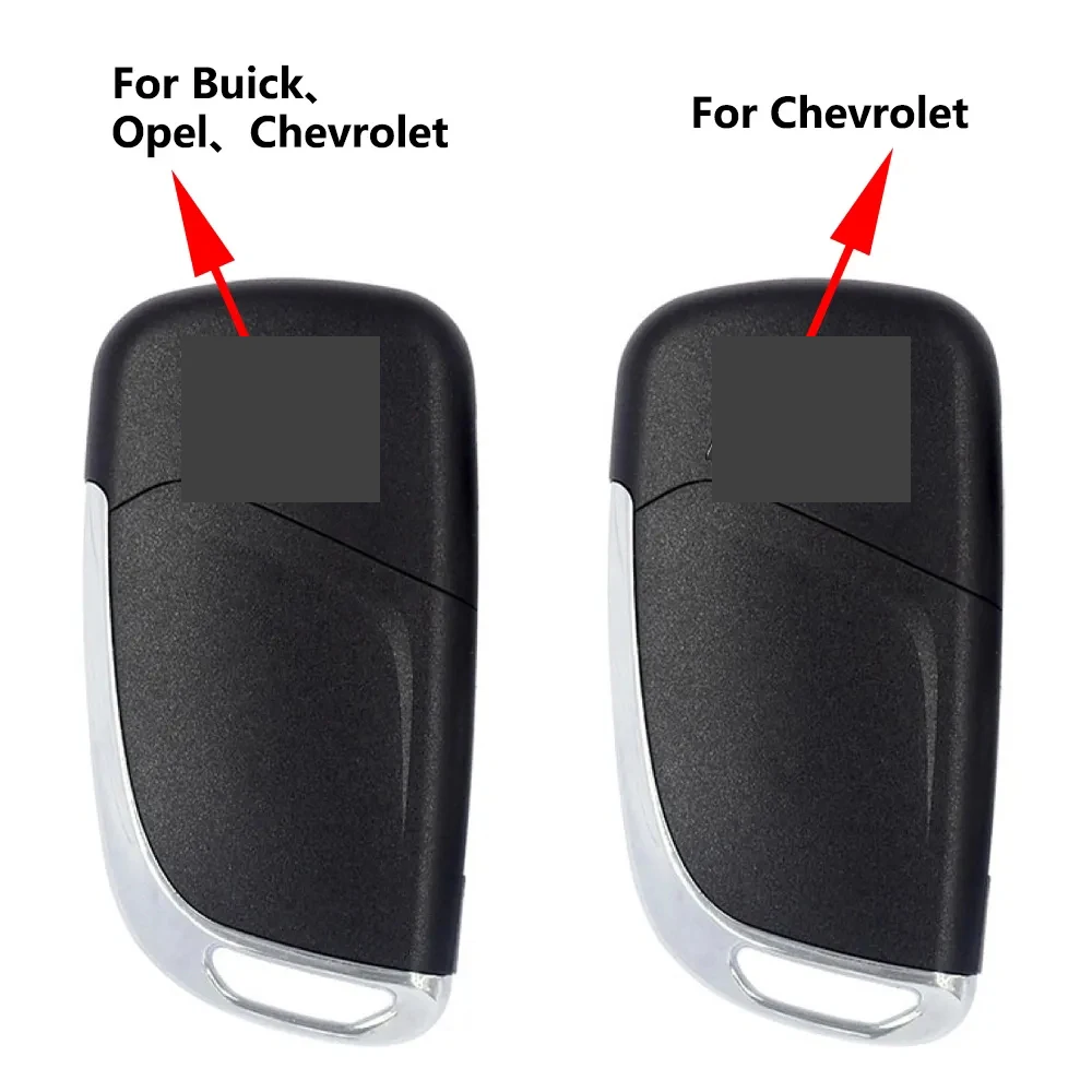 XNRKEY Modified Flip Remote Car Key Shell for Chevrolet Cruze Epica Lova Camaro for Opel Vauxhall Insignia Astra Mokka for Buick