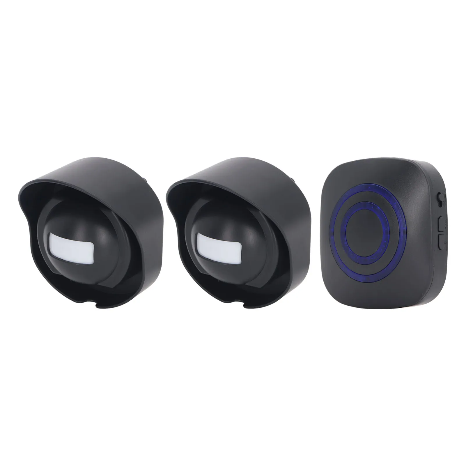 Allarme sensore di movimento esterno Allarme vialetto a 4 livelli di volume 328 piedi a lungo raggio 110‐240 V Resistente agli agenti atmosferici per negozi aziendali domestici