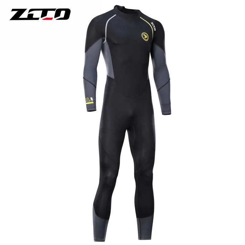 

New1.5mmDiving Suit Men's Piece Surf Clothing Sun Protection Winter Swimming Warm Snorkeling Suit Swimming Dive Skin