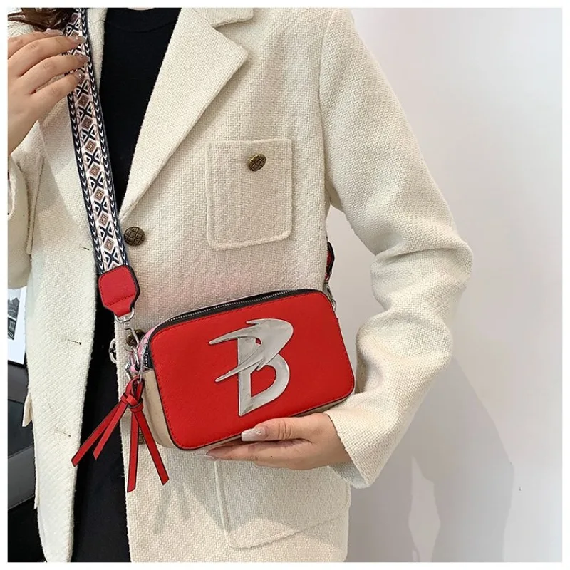 

Practical Crossbody Bag With Zippered Inner Security Pocket Women Underarm Shoulder Bag For Valuables Safety