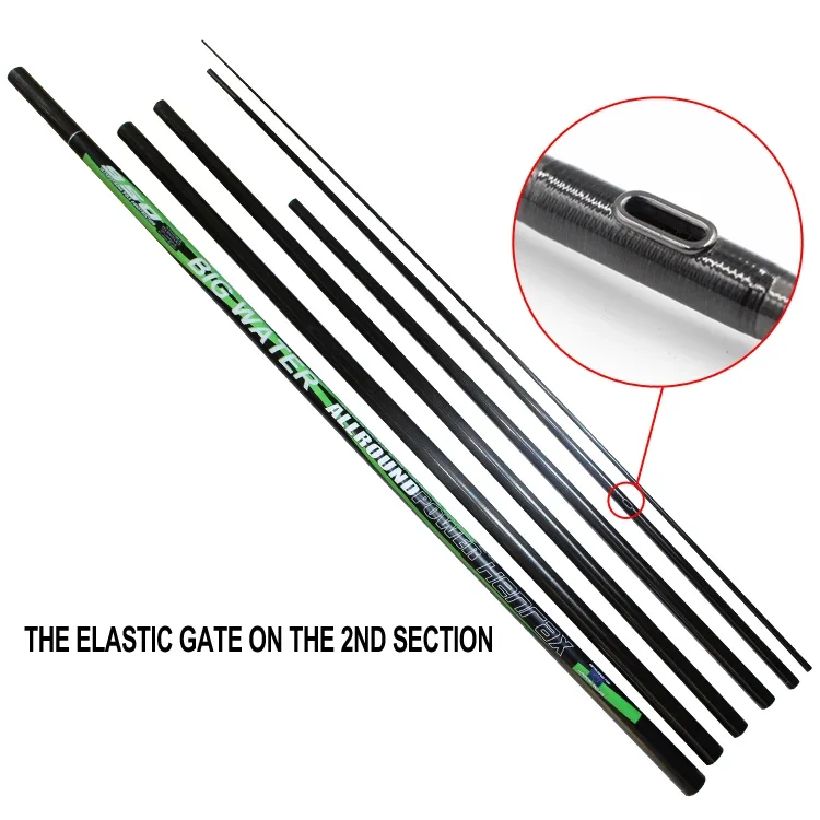 Outdoor Fishing high-quality Carp fishing full carbon telescopic Put over pole put-together pole