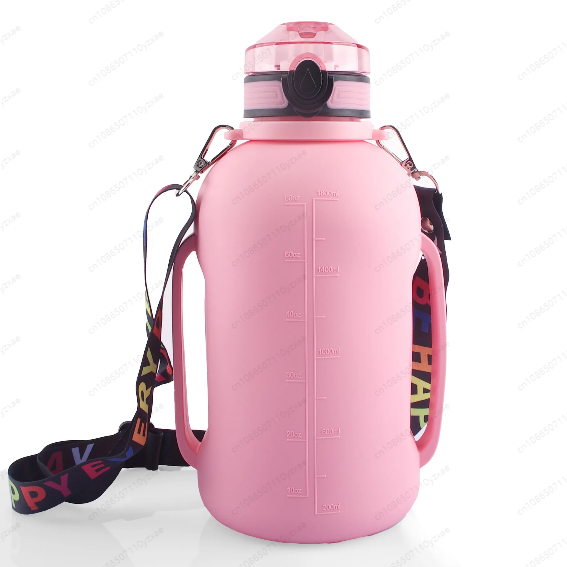 

Outdoor half gallon sports kettle household 2L silicone folding water cup creative portable fitness water bottle