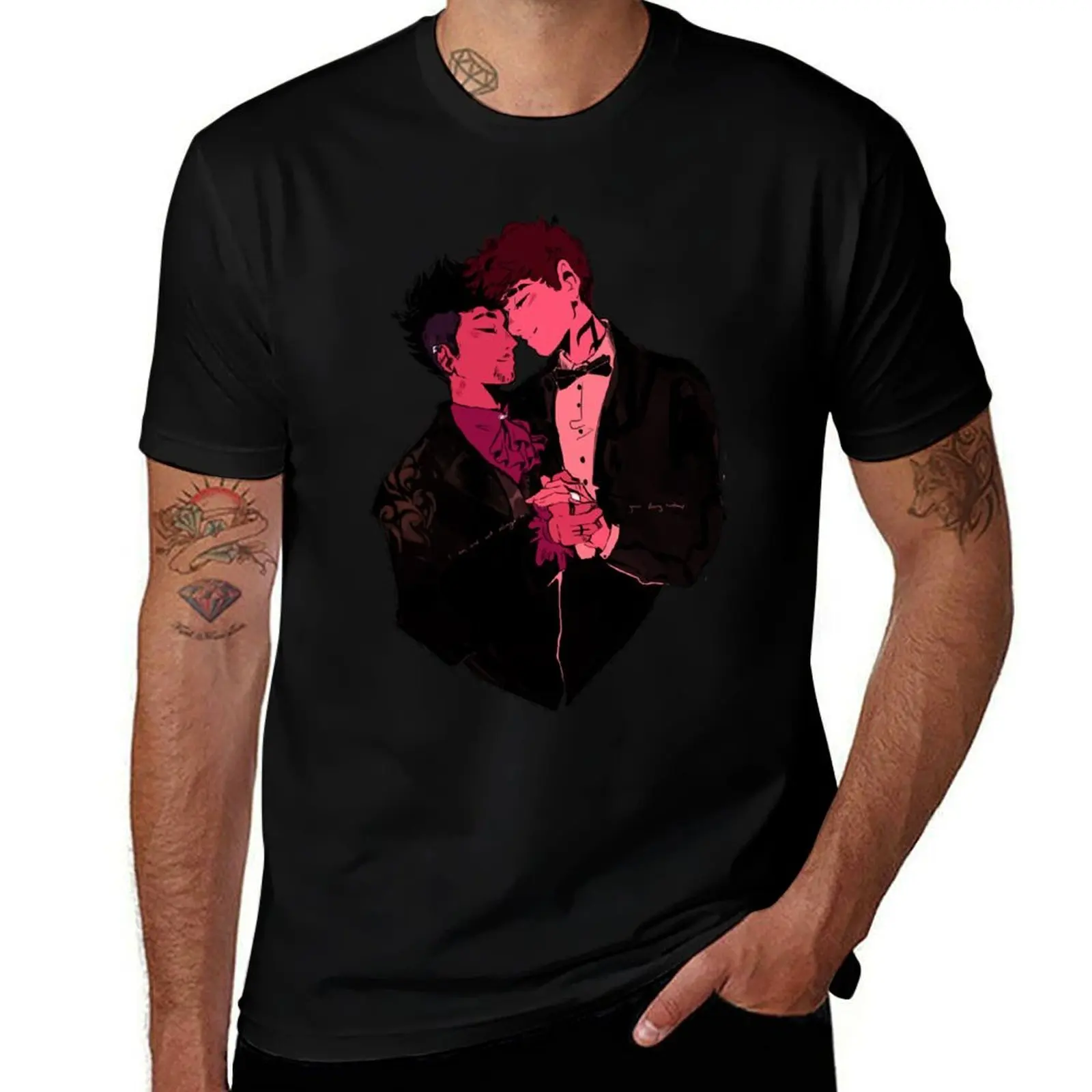 

One T-Shirt vintage graphic tee sweat Man t-shirt Funny t-shirt mens cotton t shirts
