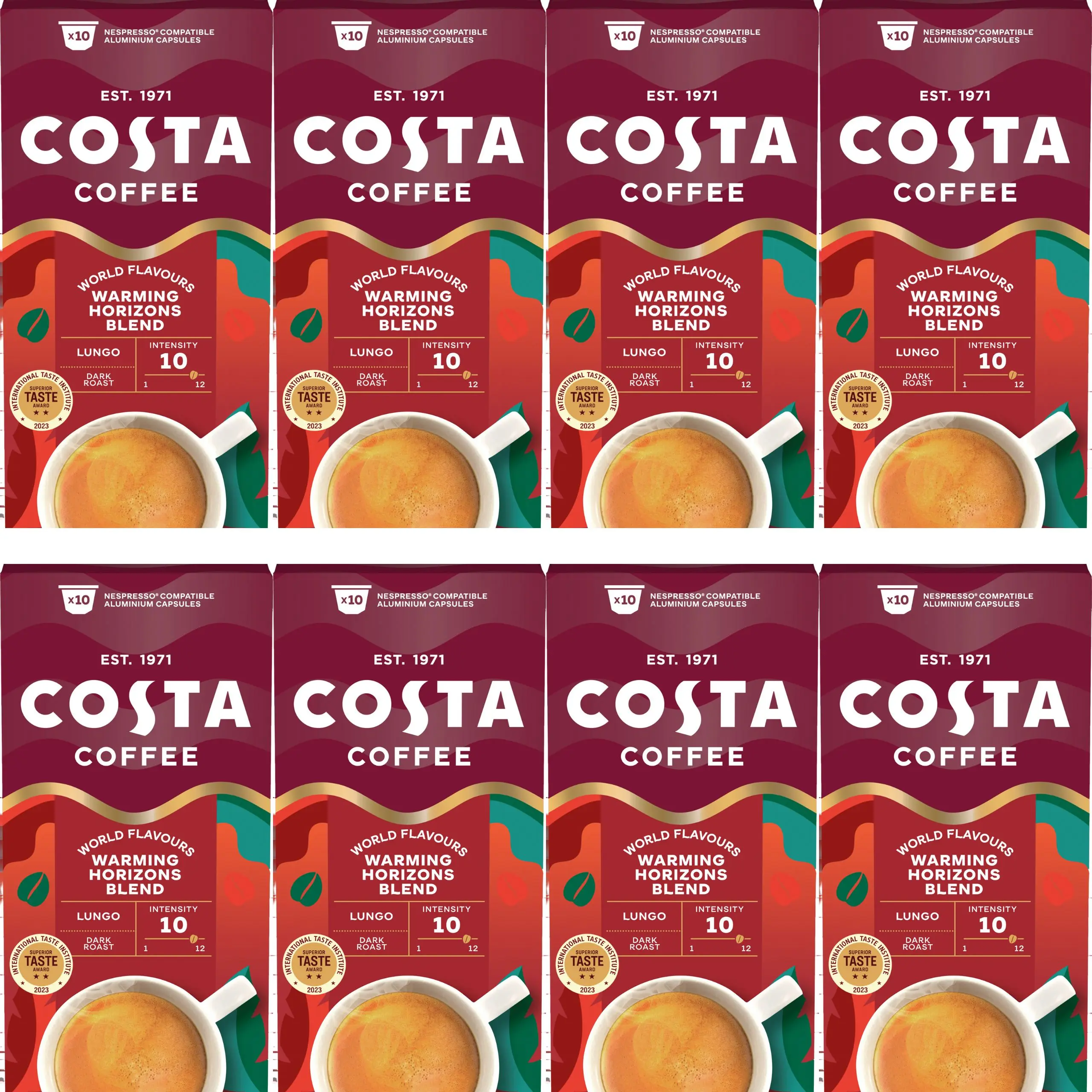 Costa Warming Blend Kapseln-Set 8*10