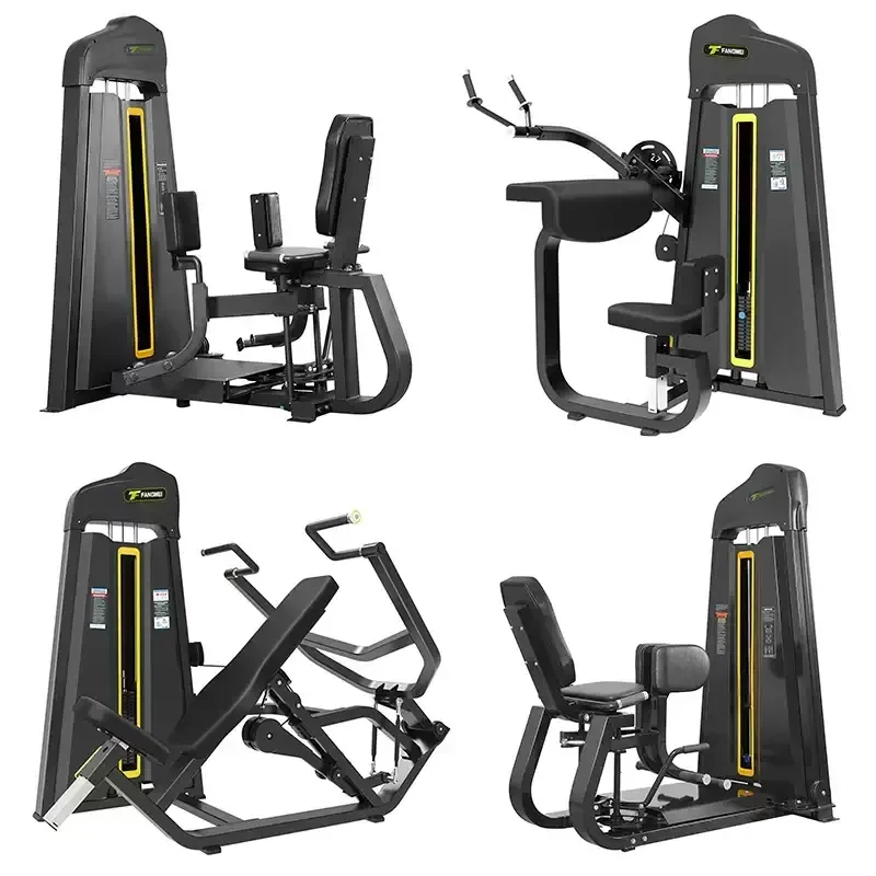 gym equipment butterfly machine inner and outer thigh high pull-down Hummer full set of commercial