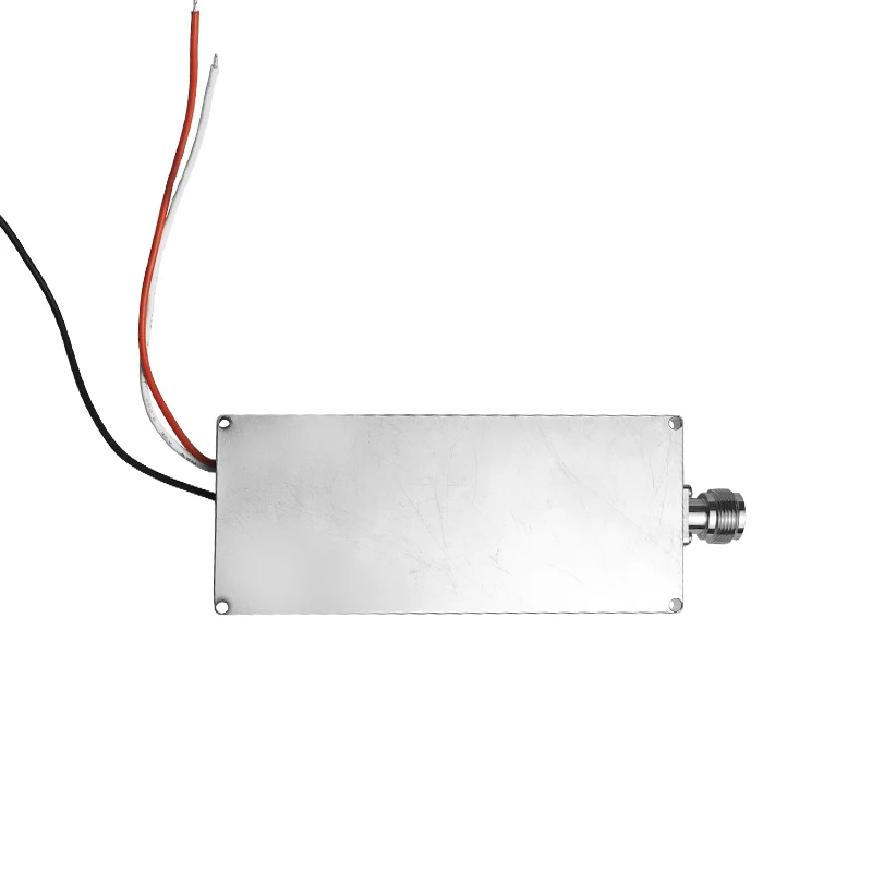 UAV Countermeasure Module 433mhz Full 60 Watts of Power Drone Signal Amplifier RF Amplifier Type N Connector