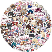 10/40/80pcs Kawaii Game Honkai Star Rail Anime Stickers Cartoon Decals Kids Toy Notebook Laptop Motorcycle Decoration Sticker
