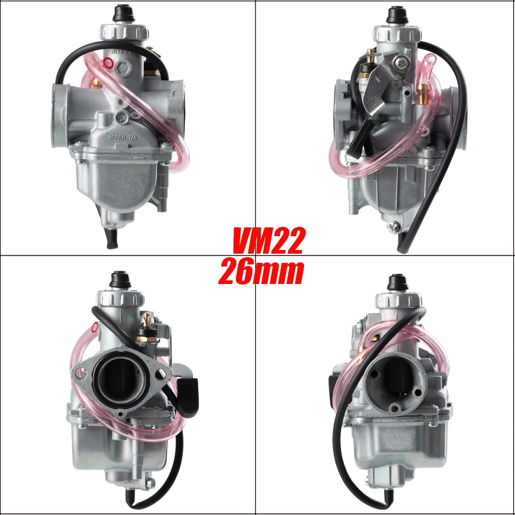 Motorcycle Carburetor 19mm 26mm 28mm 30mm Carb For Mikuni VM16 VM22 VM24 VM26 For 110 125 150 160 200 250cc Dirt Bike ATV Racing