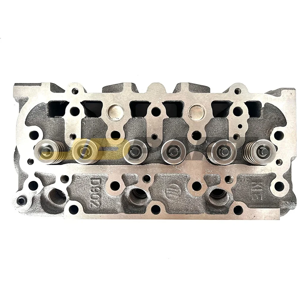 For Kubota D902 Complete Cylinder Head KX41-3 Excavator BX2230 BX2350 BX25 BX24 1 PC