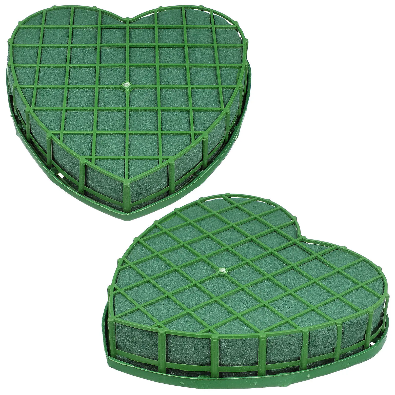 2Pcs Flower Mud Base Plastic Floral Foam Disc Suction Cup Strong Absorption Wedding Car Decor Wedding Supplies