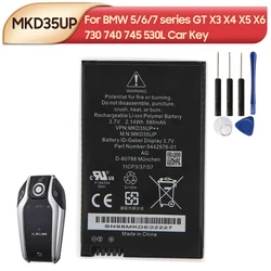 Car Key Battery MKD35UP For BMW 5/6/7 series GT X3 X4 X5 X6 730 740 745 530L Display Remote Control Car Key 580mAh