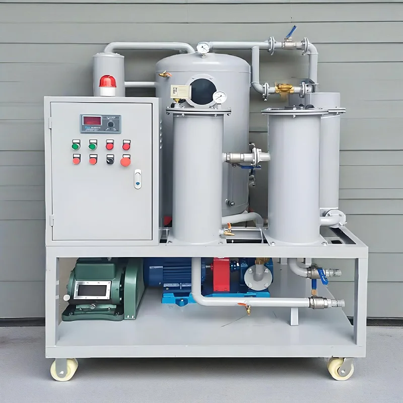 Turbine Oil Cooking Oil Filtration Machine Mobile Hydraulic Oil Filter