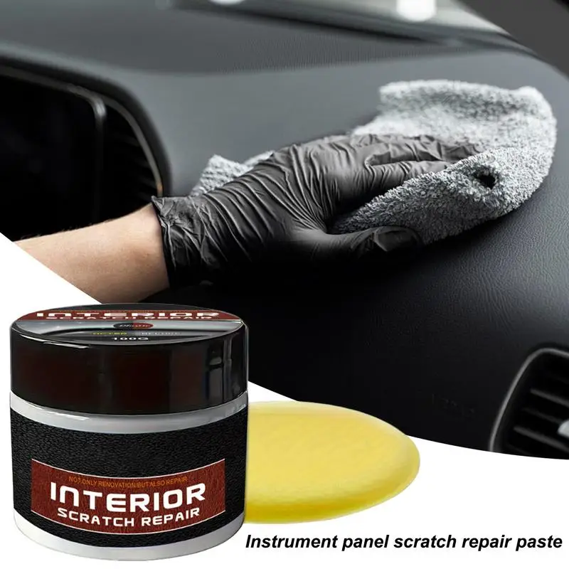 

Car Dashboard Plastic Restorer Crystal Clear Auto Interior Leather & Panel Renewal Wax Coating Agent Back To Gloss Car Polish