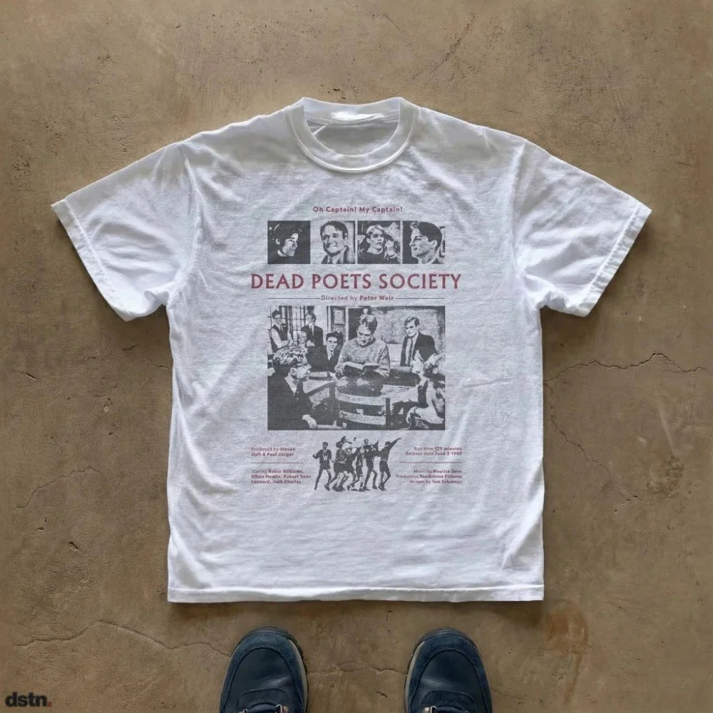 Hot Tee Movie Poster Graphic Unisex Men's T-Shirt Clothing Shirt Short-Sleeve All-Season Team Wear Supporter Sportswear Dead