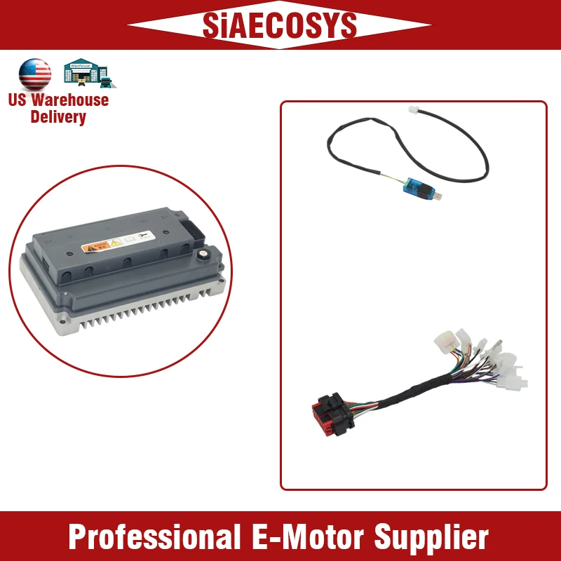 

VOTOL EM150-2sp Programmable 72V DC Motor Controller for Electric Motorcycle US Warehouse Delivery