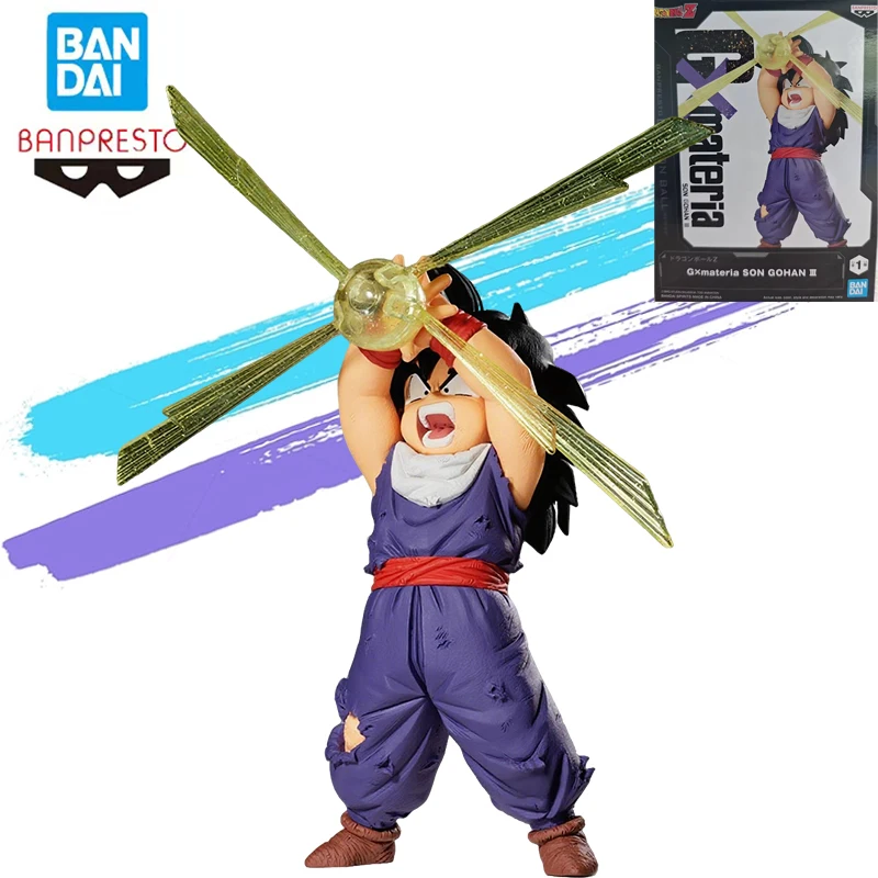 

В наличии Совершенно новый Bandai Banpresto DRAGON BALL Z G materia Son Gohan Fighting Pose Desktop Decoration Коллекционная фигурка игрушки