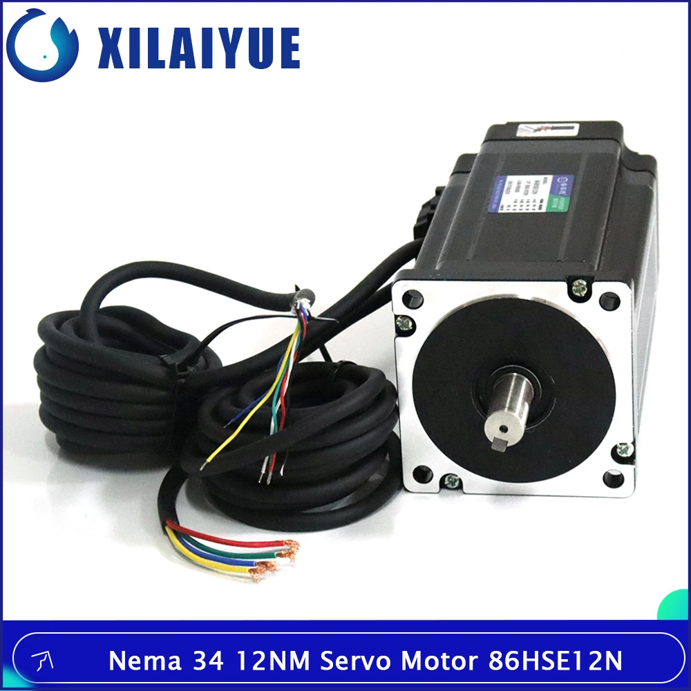 

Nema 34 12N.m Closed Loop Stepper Motor 86HSE12N