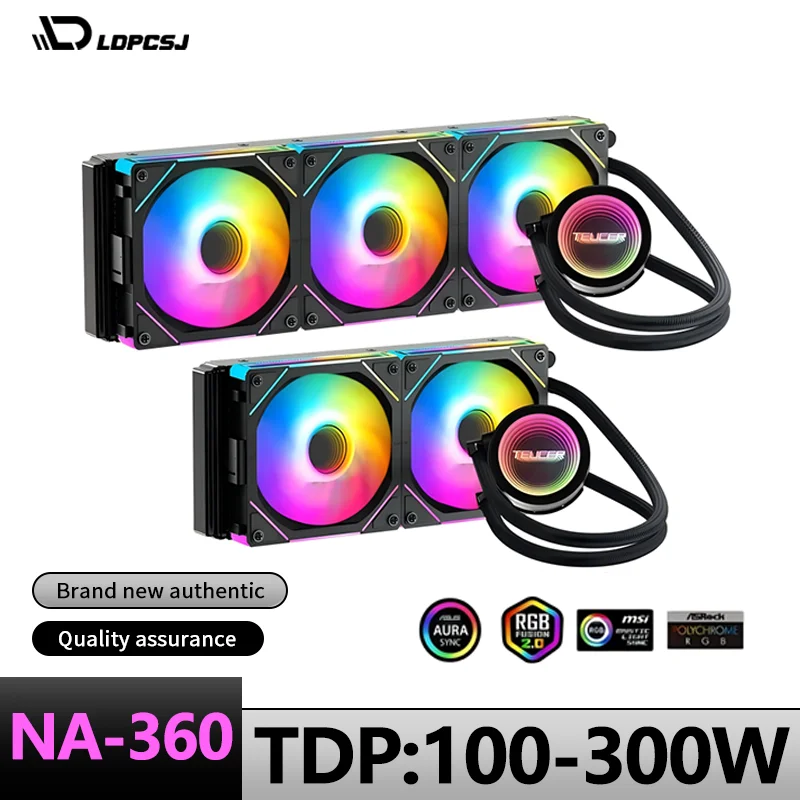 Chłodzenie wodne PC LDPCSJ NA-360 Radiator do płyty głównej X99 Chłodzenie cieczą do procesora Intel LGA 2011 1700 1200 1155 AMD AM4 AM5