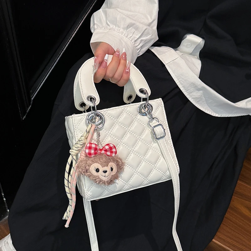 حقيبة كروس أنيقة للسيدات من الجلد الطبيعي بتصميم كلاسيكي شعبي أنيق لحقائب اليد النسائية الفاخرة