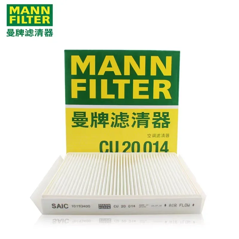 

MANNFILTER CU20014 Cabin Air Filter For MG(SAIC) MG3 1.3L 1.5L 03.2011- 08.2017- MG3 SW 1.5L 09.2011- 30005704 10289138 10193400