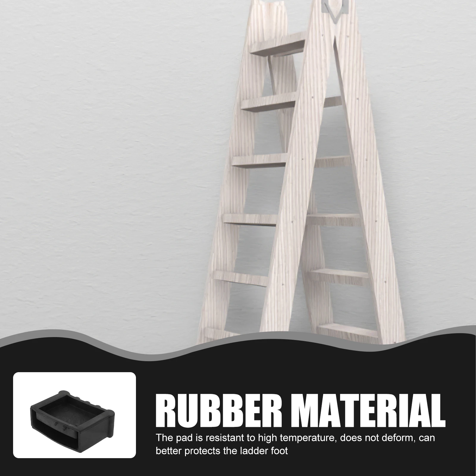 

4pcs Non-Slip Feet Covers Rubber Floor Protectors Thick Durable Pads For Wood Tiles Carpets Accessories Home Supplies Skid