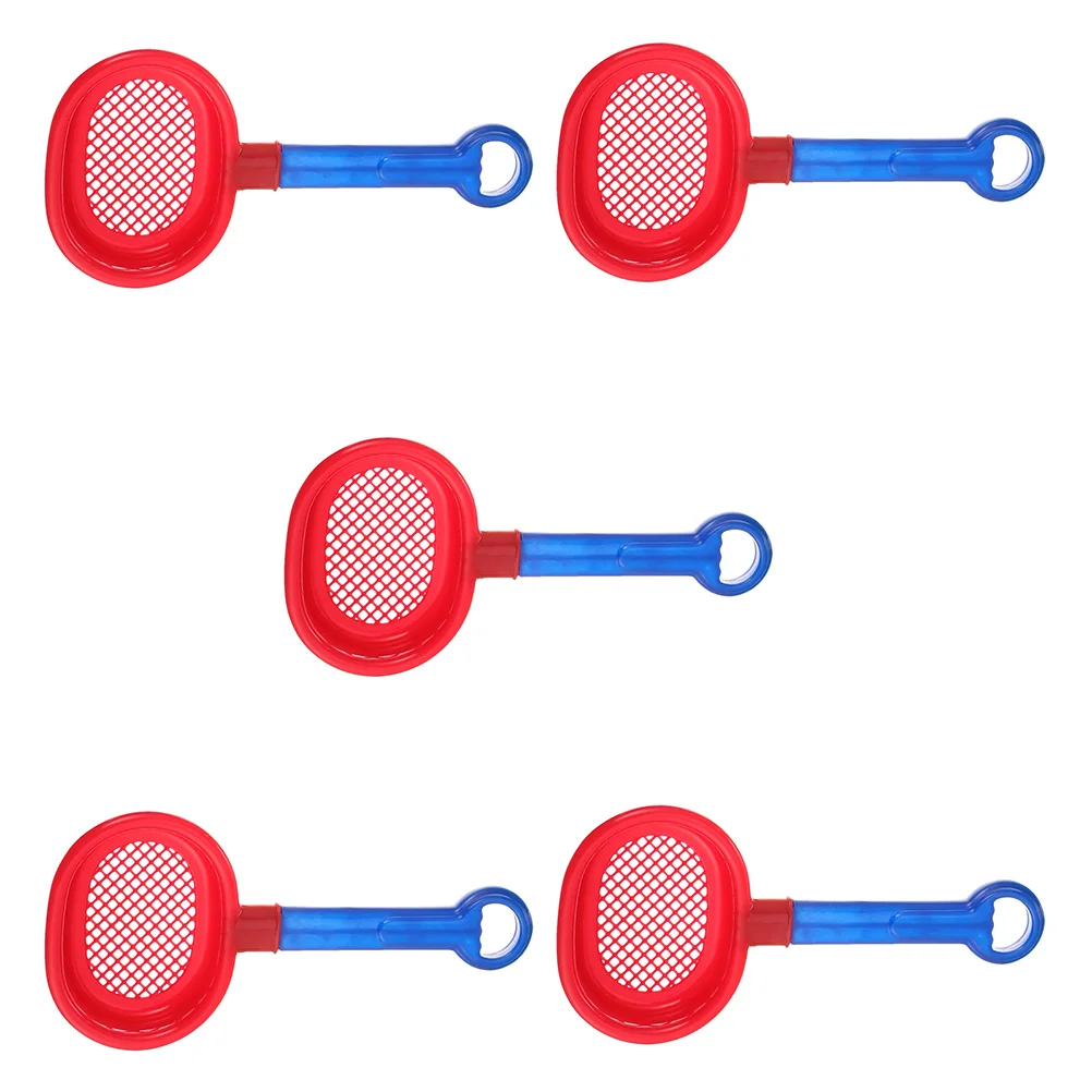 5 Pcs Soil Outdoor Toys Beach Sand Plaything Plastic Shovels Child For Children