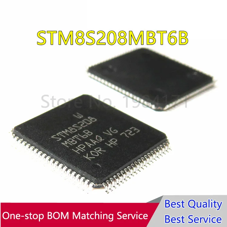 2 Pièces STM8S208MBT6B STM8S208MBT6 STM8S208 LQFP-80