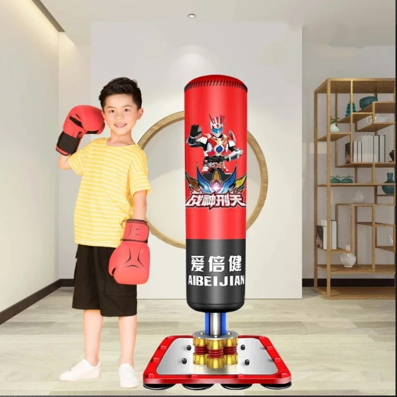 sac-de-frappe-sur-pied-pour-l'entrainement-de-boxe-equipement-de-fitness-pour-garcons-et-enfants-arts-martiaux-taekwondo-articles-de-sport