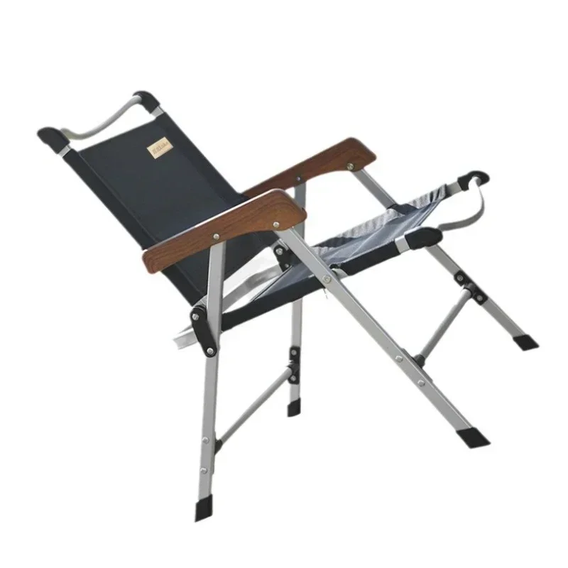 Outdoor folding chair Camping Kermit chair Lightweight aluminum alloy Internet celebrity chair Durable adjustment Picnic table