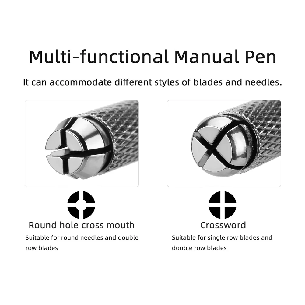 휴대용 눈썹 문신 핸드 펜, 마이크로 블레이딩 도구, 아크릴 뷰티 펜슬 사용