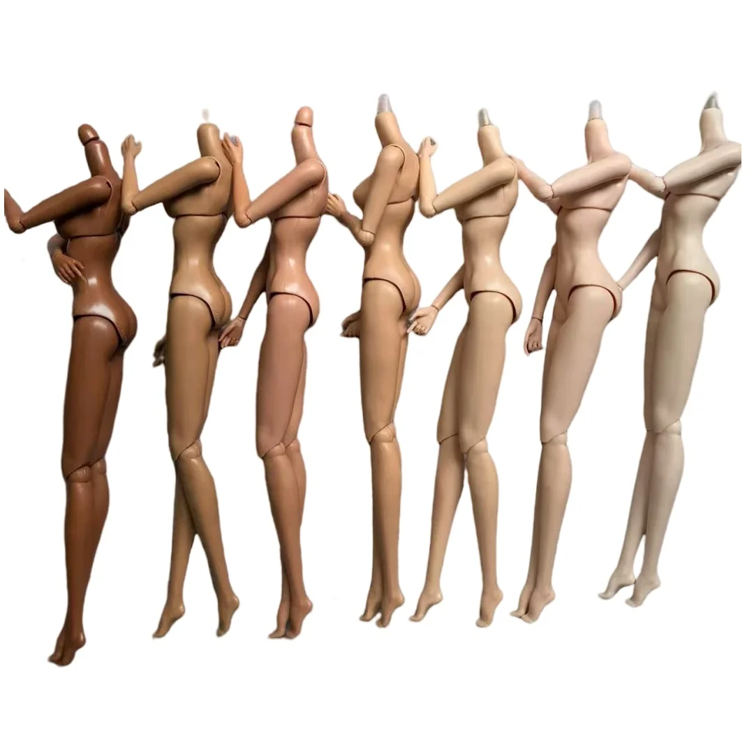 MENGF 12 Joints Movable Doll Body 1/6 Female Doll Super Model Body Figures Girlfriend Christmas New Year Gift Toys