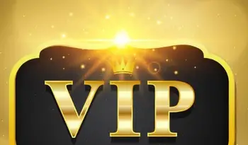 Autocollants dorés à lien de compensation VIP