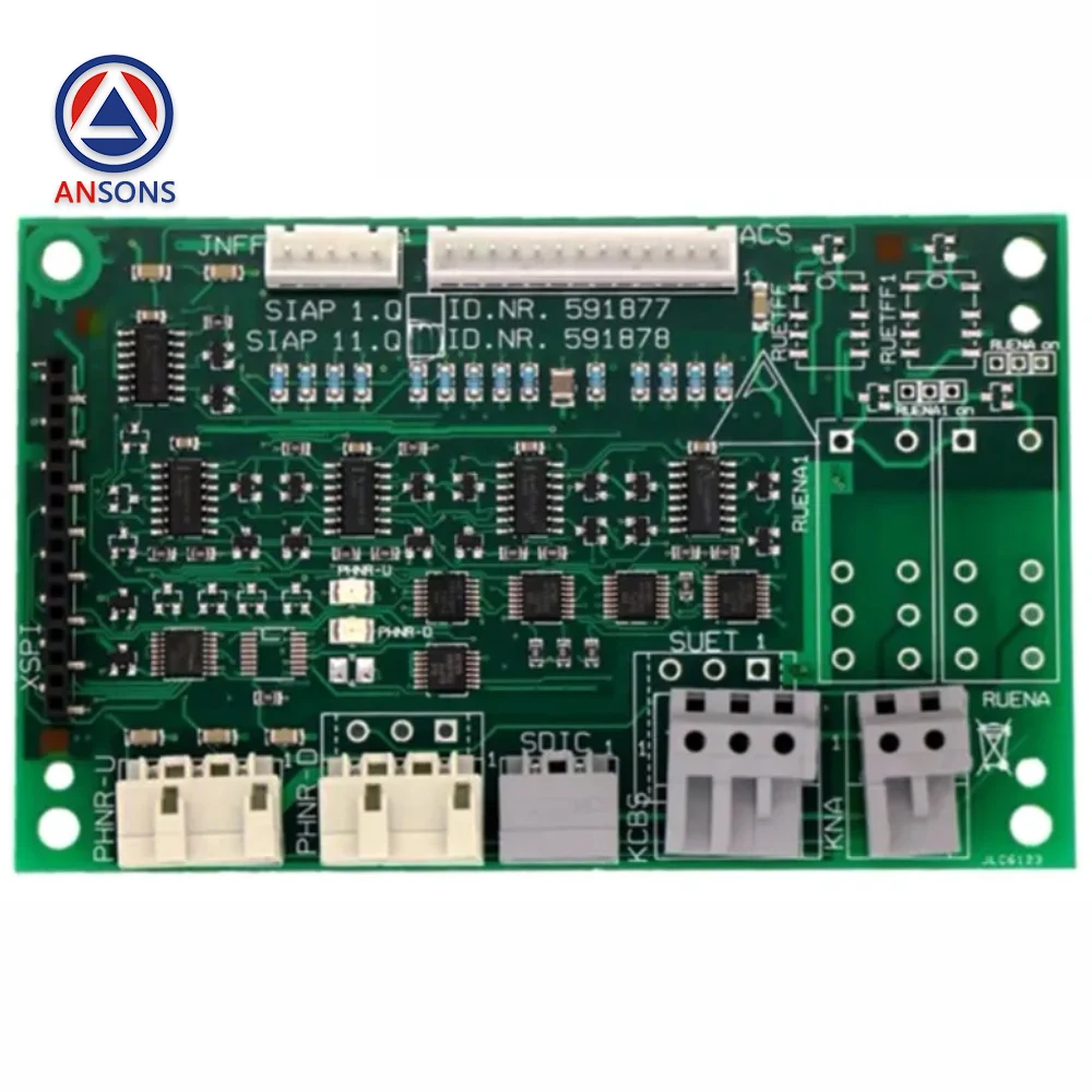 

ID.NR.591877 ID.NR.591878 3300 3600 S**R Elevator Car Roof PCB Interface Board Ansons Elevator Spare Parts