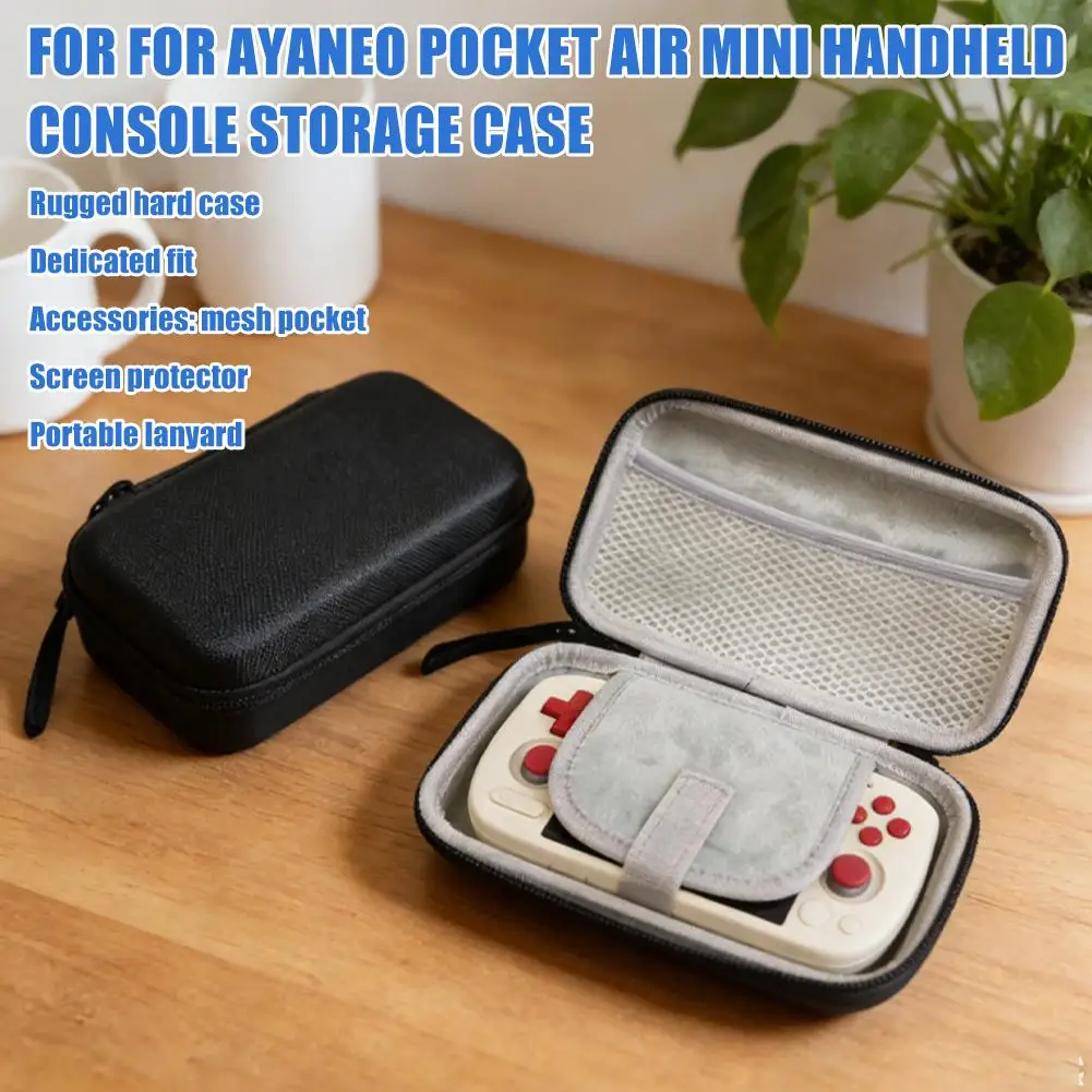 Hard Shell Carrying Case for Ayaneo Pocket Air Mini – Shockproof Protective Travel Bag with Inner Mesh Pocket, Portable Storage - view 2