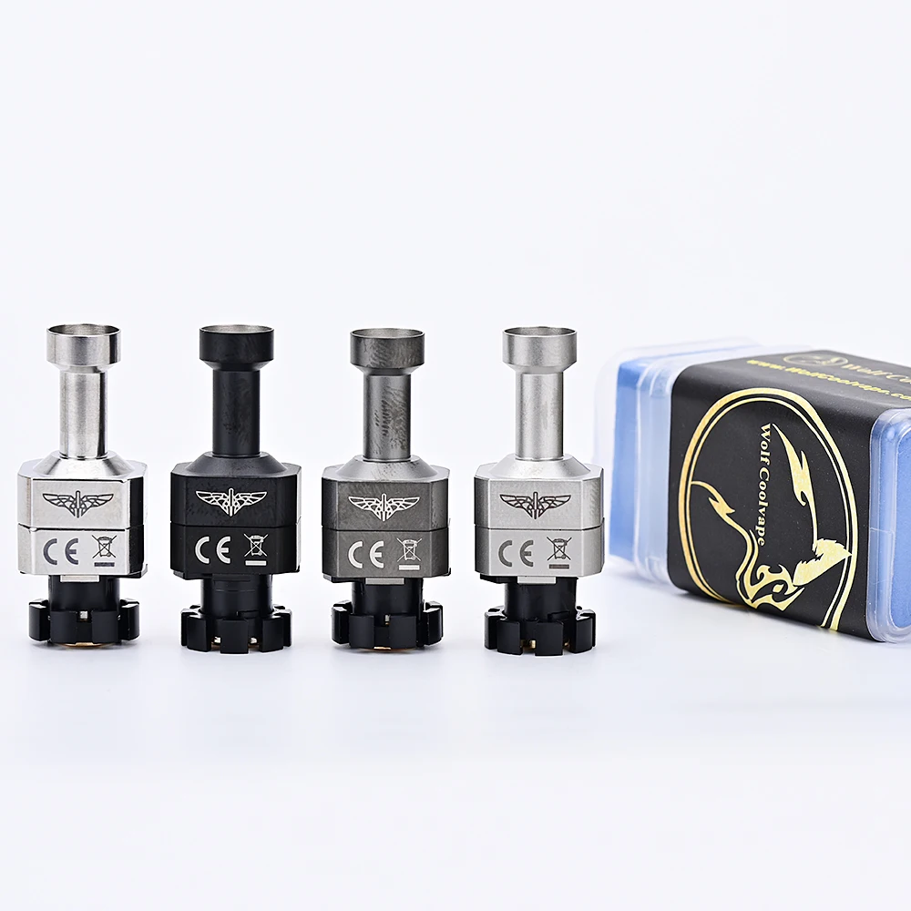 Wolfcoolvape GG podwodny most RBA vape kęs rba dla kęsów/BB/Boro zbiornik 316SS Air Pin 1.0/1.2/1.5/2.5/3.5/4.5mm