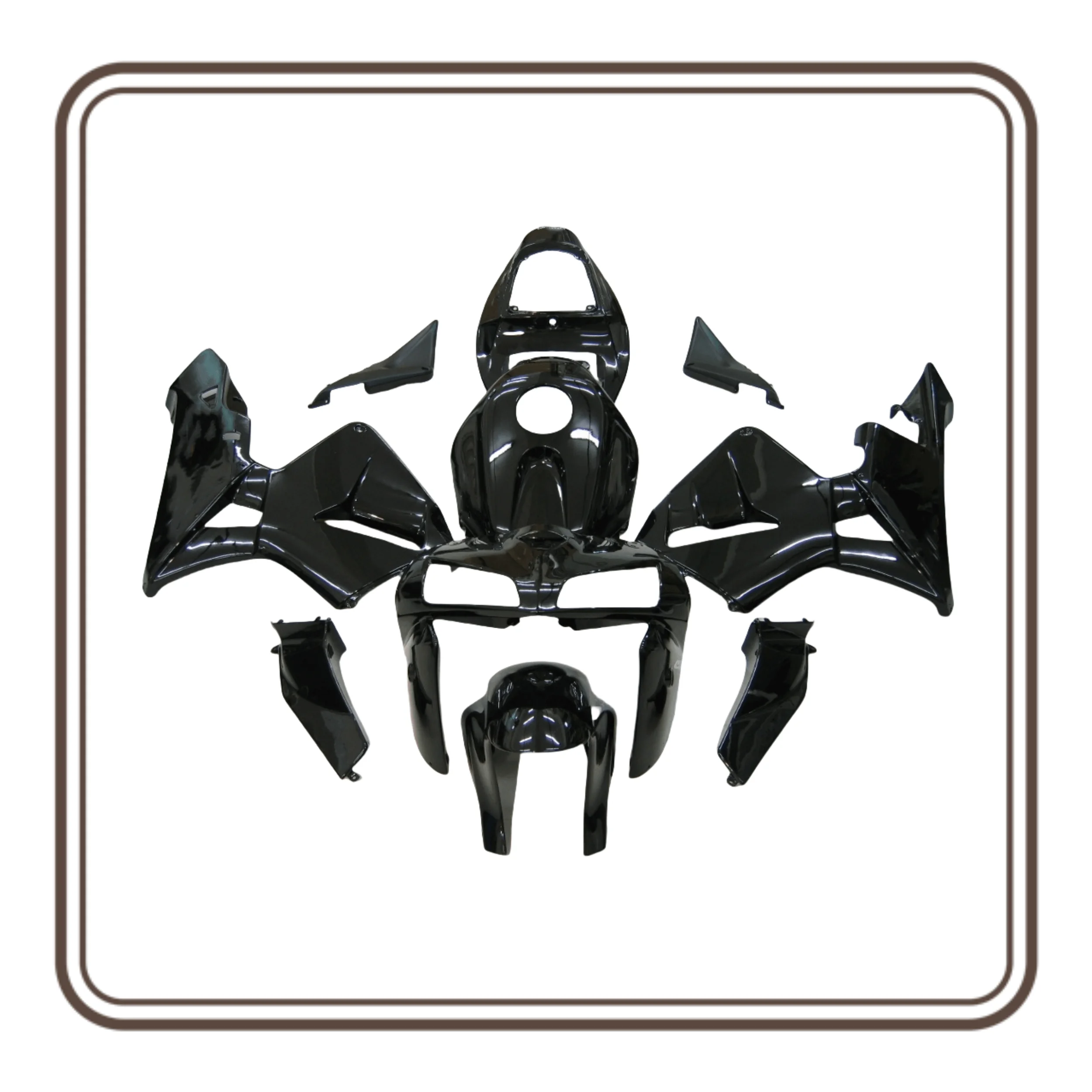 

High quality black NEW ABS 100% fit injection fairing for Honda CBR600RR 05 06 fairings kit CBR 600RR 2005 2006