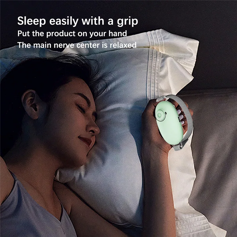 Stylish-Sleep Device Handheld Micro-Current Aid Instrument Insomnia Decompression Smart Sleep Device Sleep Anxiety Relief Device
