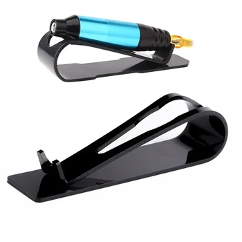 إطار القلم البلاستيكي مادة الاكريليك حامل آلة الوشم تجميل دائم آلة الوشم عرض موقف الوشم الملحقات