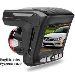 2024 Car DVR Recorder Rad Detector X7-Plush X K Ka Ku Laser Anti Full Band 2 In 1 Car detector FHD1080P Dash Cam Recorder