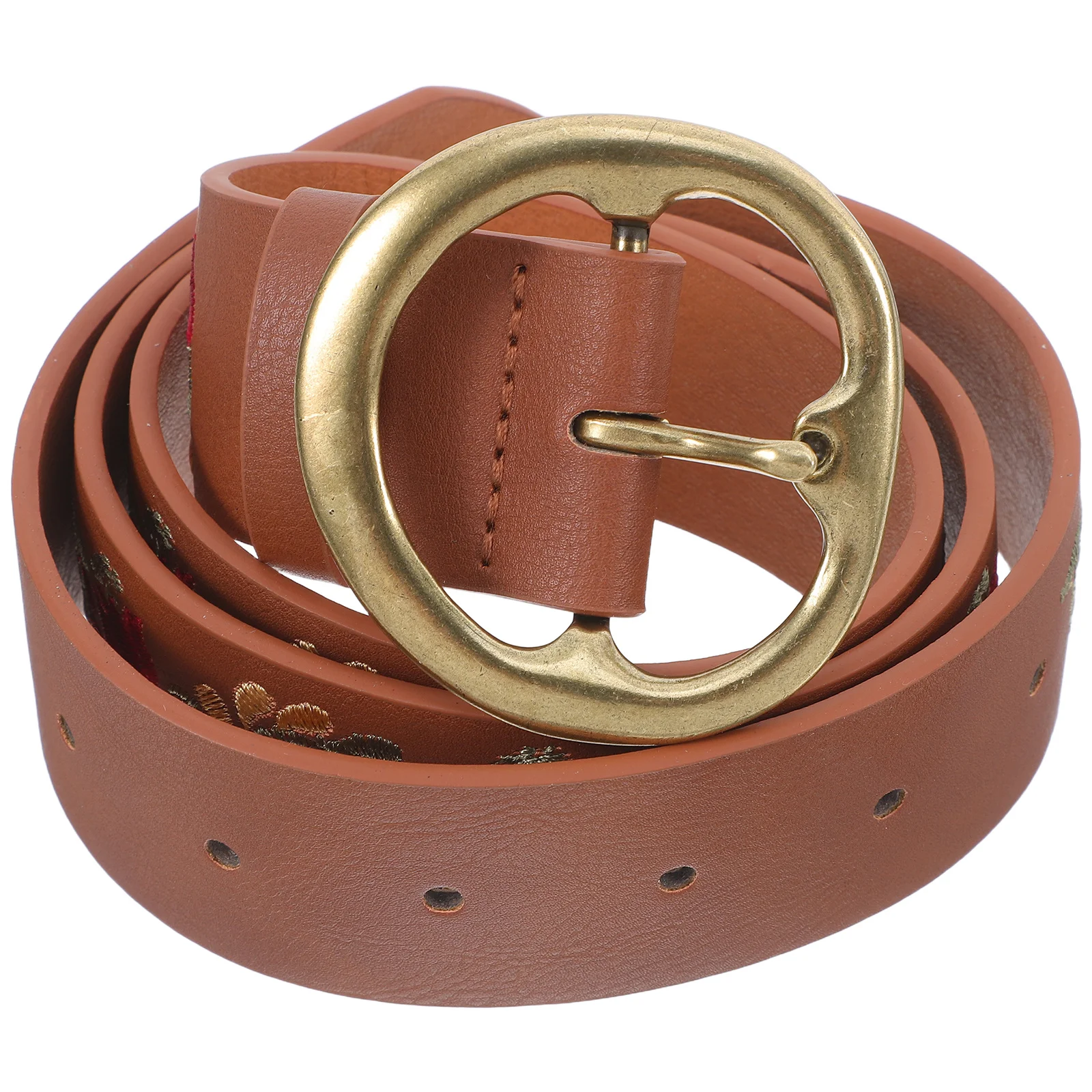 المكسيكي الأزهار بيان حزام بوهو اليدوية زهرة حزام الخصر للنساء فساتين الجينز خمر نمط بوهو أحزمة للنساء #1