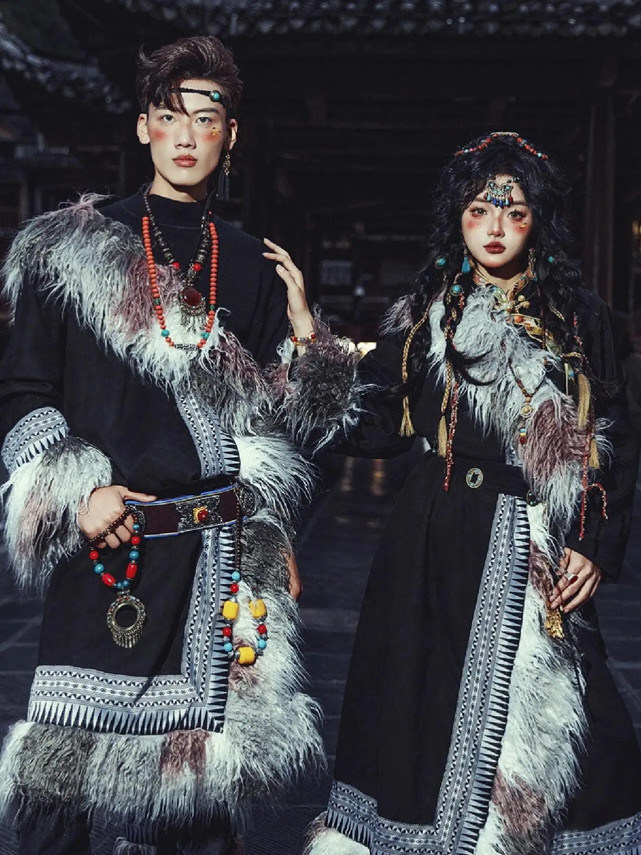 Тибетский костюм женский, новы – обзор и цена Ethnic Style Dresses