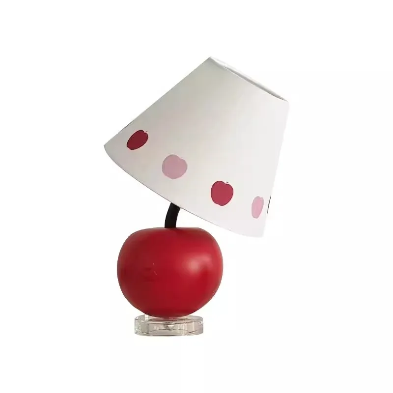 Cute apple table lamp, living room, bedside lamp, atmosphere, night light 33
